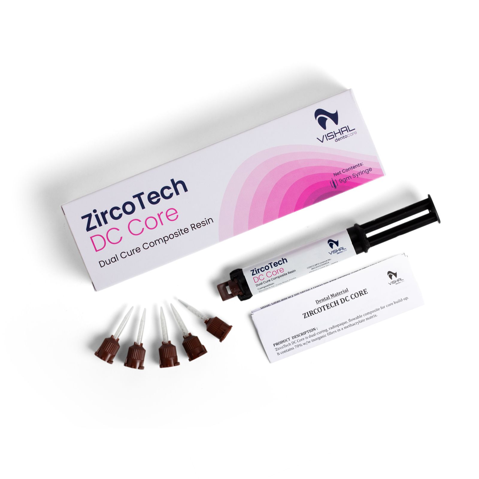 ZircoTech DC Core - Dual Cure Composition Resin